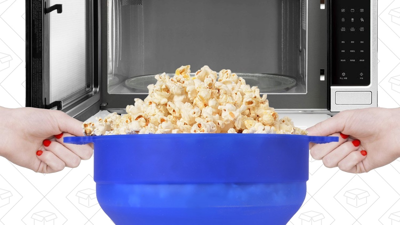 Microwave Popcorn Popper, $12 with code G62FG5U3 | Also available in red with code GGC28XX9